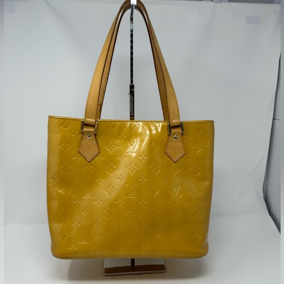 Louis Vuitton Vernis Houston Bag Mustard #TH0978 - Picture 2 of 9